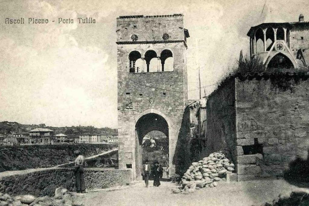 L'Attico Sul Fiume Center Home Ascoli Piceno Exteriér fotografie